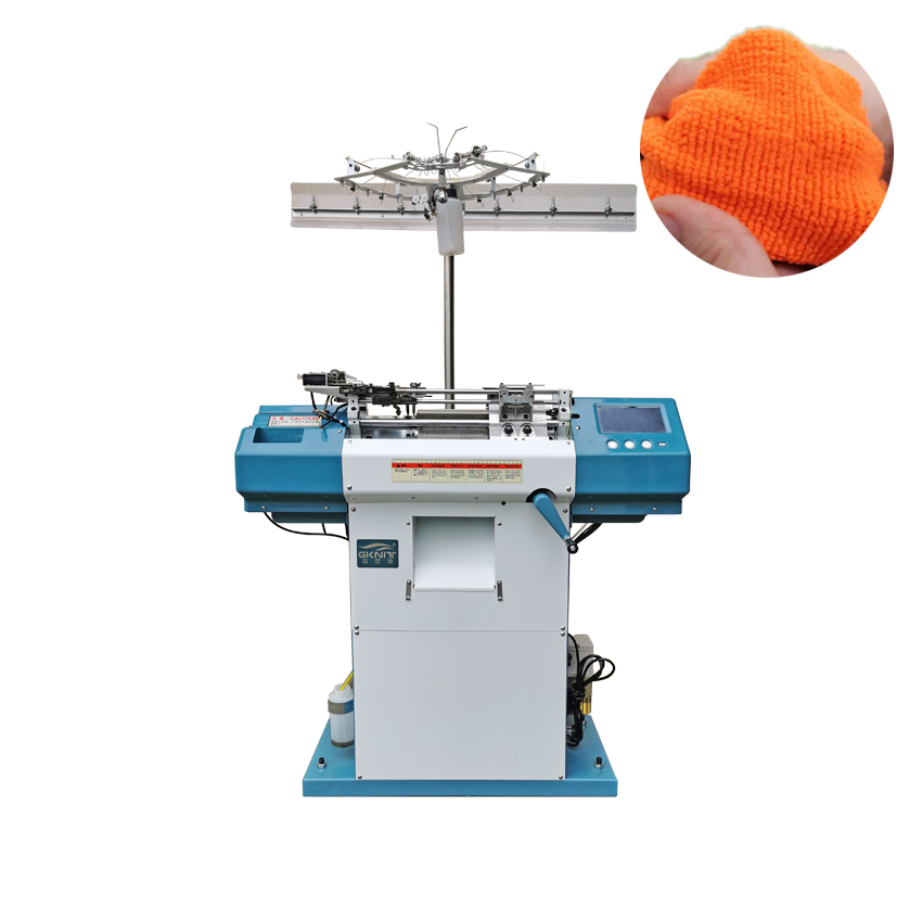 GK2023 intelligent-yarn-nozzle terry glove machine